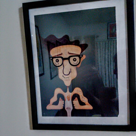Art | Woody Allen Caricature By Robert Risko | Poshmark